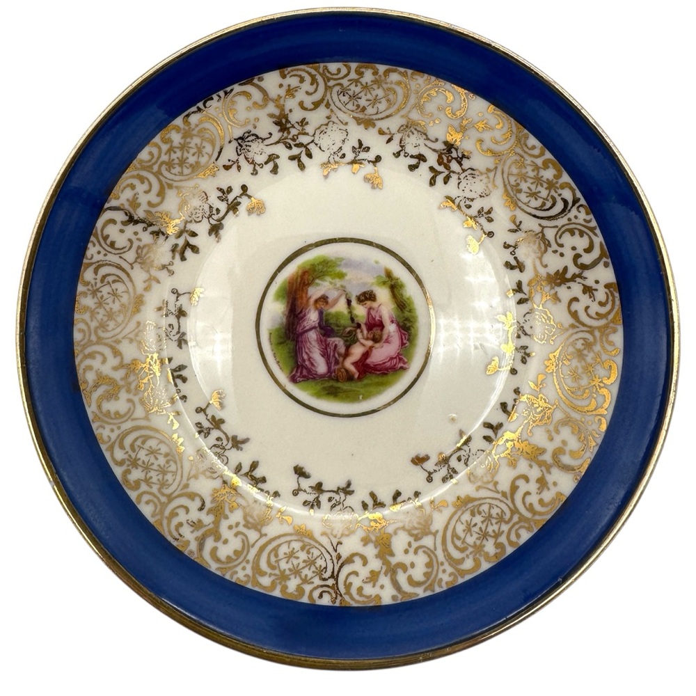 Vintage 22K Gold Trim Syracuse China Sauce Bowl Women & Child 5".